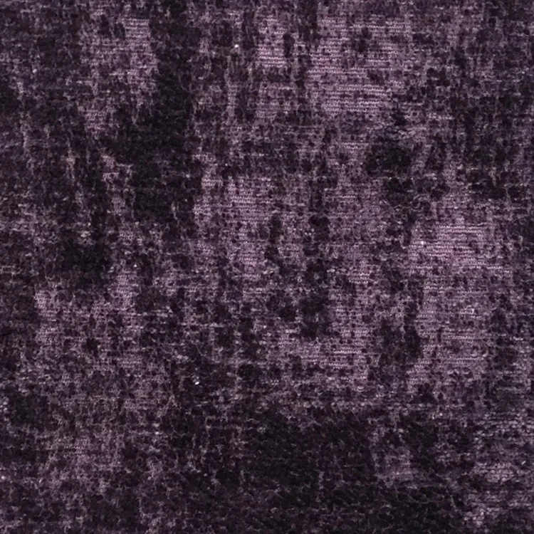Chenille upholstery fabric swatch