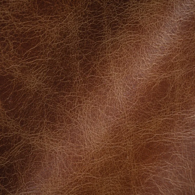 Leather upholstery fabric swatch