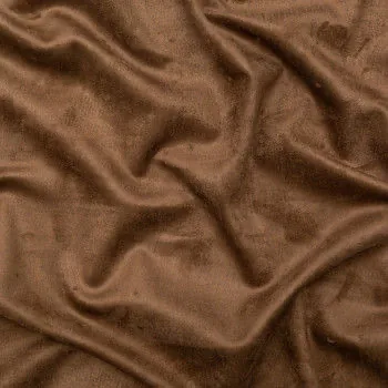 Suede upholstery fabric swatch