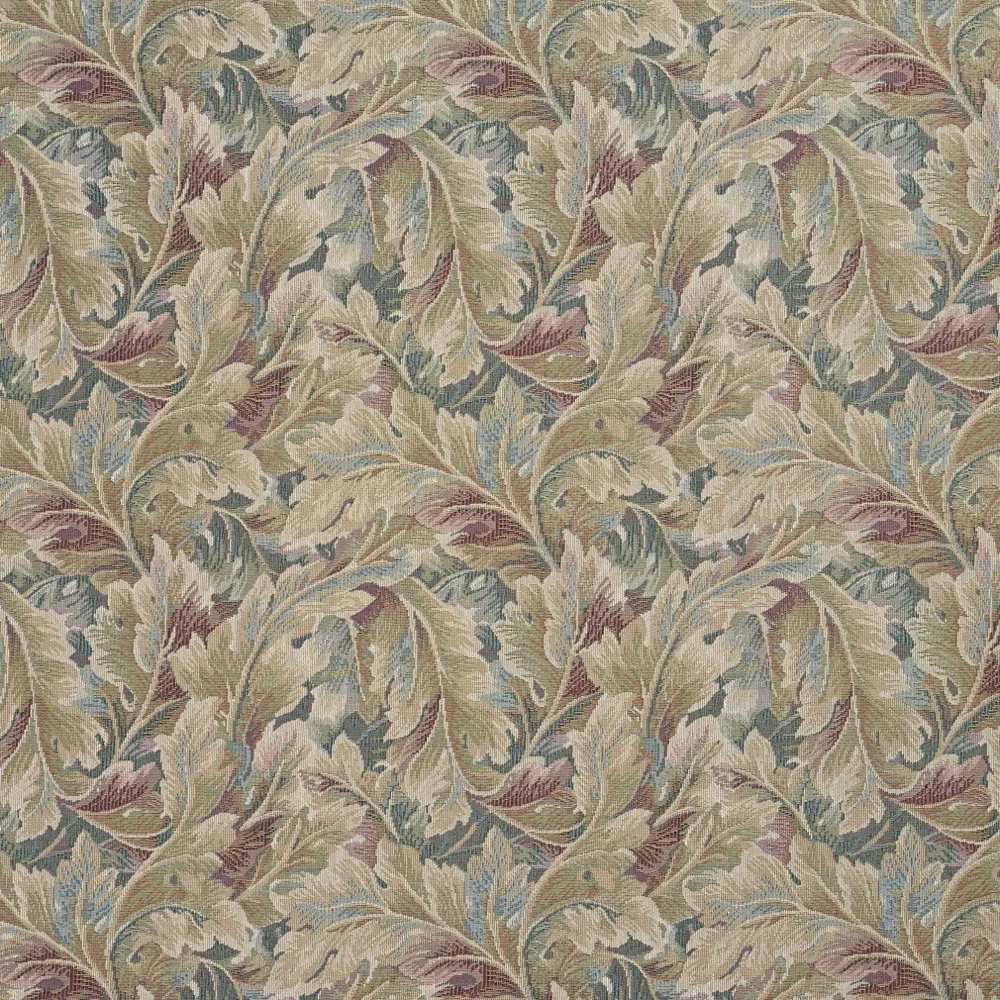 Tapestry upholstery fabric swatch