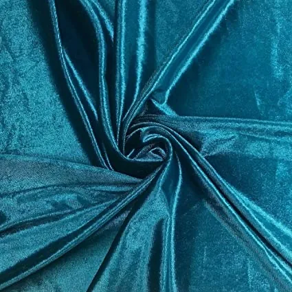 Velvet upholstery fabric swatch